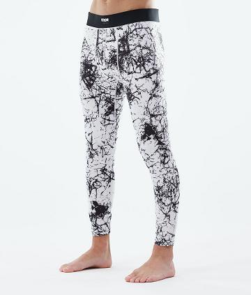 Dope Snuggle 2X-Up Base Layer Pants ανδρικα ασπρα μαυρα | GR1535RW