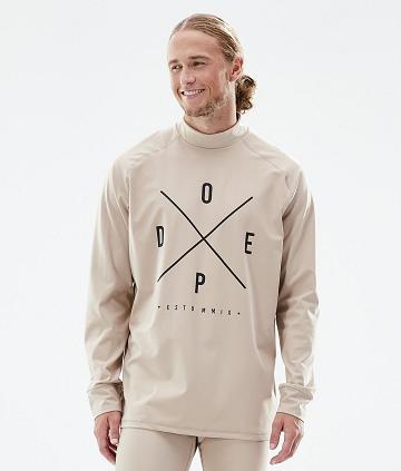 Dope Snuggle 2X-Up Base Layer Tops ανδρικα καφε | GR1526XF