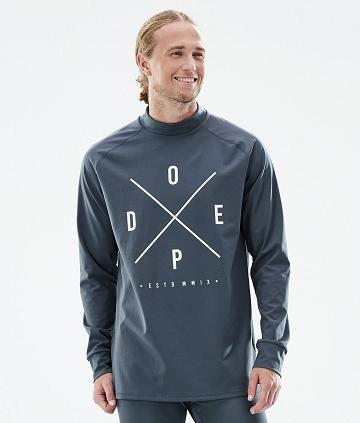 Dope Snuggle 2X-Up Base Layer Tops ανδρικα μπλε | GR1527CE