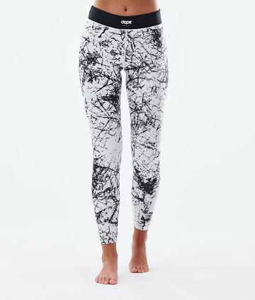 Dope Snuggle W 2X-Up Base Layer Pants γυναικεια ασπρα μαυρα | GR2369OR