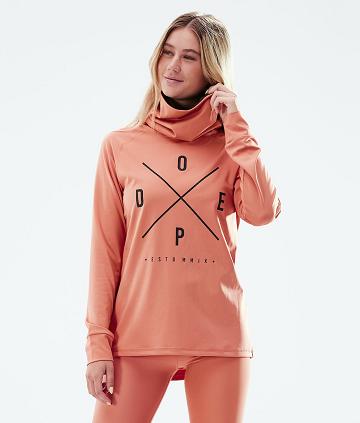 Dope Snuggle W 2X-Up Base Layer Tops γυναικεια πορτοκαλι | GR2352MA