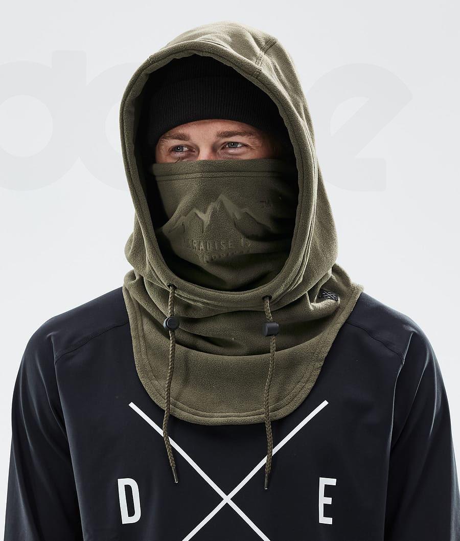 Dope Cozy Hood II μάσκα γυναικεια Ελιά πρασινο | GR2448IS