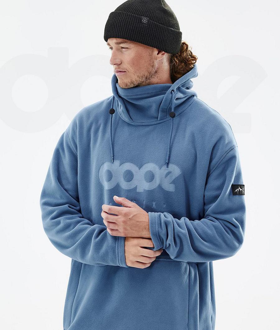 Dope Cozy II 2020 Tucks προβιά ανδρικα μπλε γκρι | GR1501CE