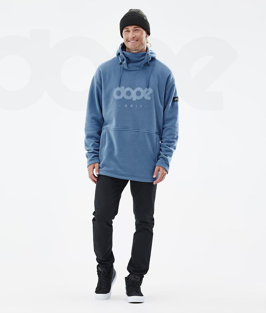 Dope Cozy II 2020 Tucks προβιά ανδρικα μπλε γκρι | GR1501CE