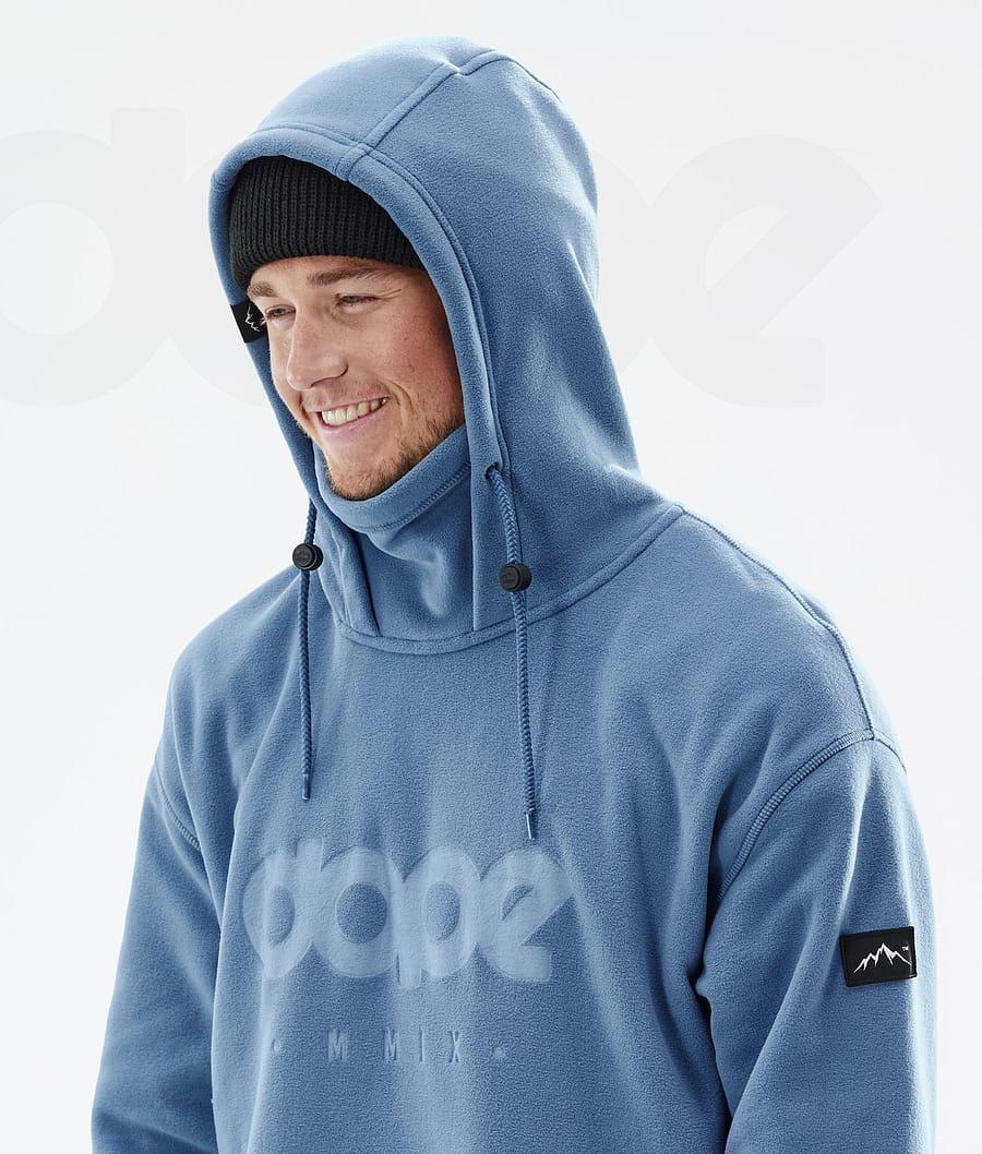 Dope Cozy II 2020 Tucks προβιά ανδρικα μπλε γκρι | GR1501CE