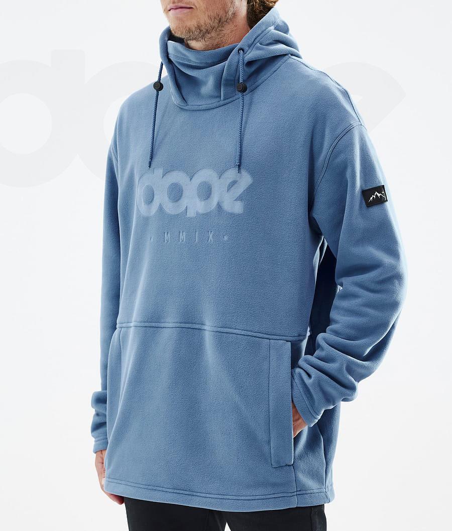 Dope Cozy II 2020 Tucks προβιά ανδρικα μπλε γκρι | GR1501CE