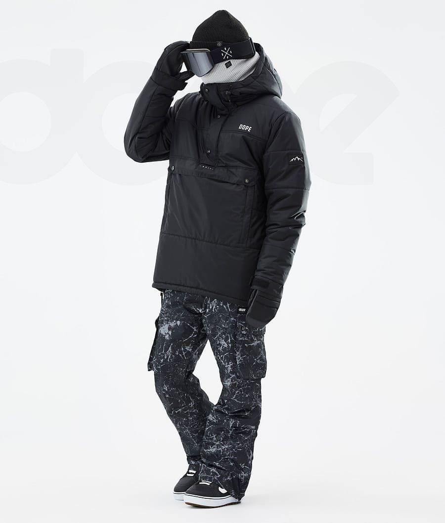 Dope Puffer μπουφαν Snowboard ανδρικα μαυρα | GR1275RW