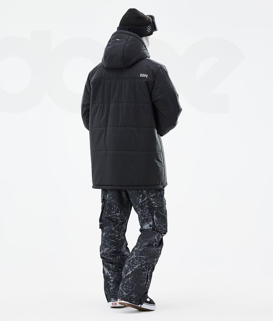 Dope Puffer μπουφαν Snowboard ανδρικα μαυρα | GR1275RW