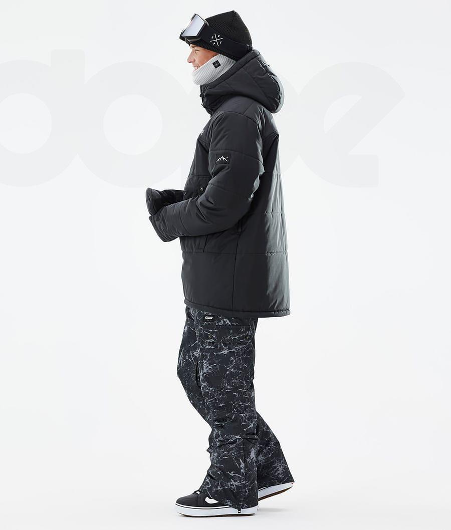 Dope Puffer μπουφαν Snowboard ανδρικα μαυρα | GR1275RW