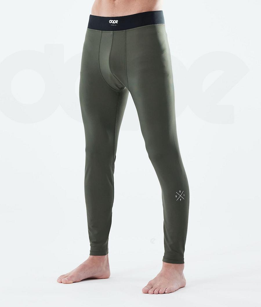 Dope Snuggle 2X-Up Base Layer Pants ανδρικα Ελιά πρασινο | GR1539IS