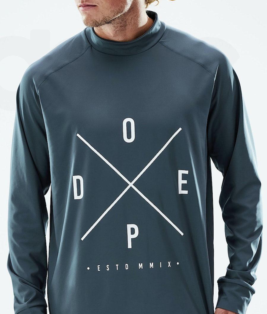 Dope Snuggle 2X-Up Base Layer Tops ανδρικα μπλε | GR1522JJ