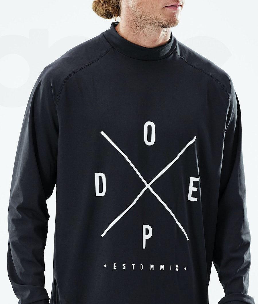 Dope Snuggle 2X-Up Base Layer Tops ανδρικα μαυρα | GR1530NB