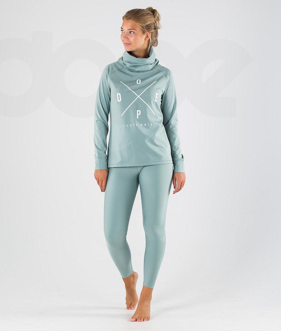 Dope Snuggle W 2X-Up Base Layer Pants γυναικεια πρασινο | GR2358ZG