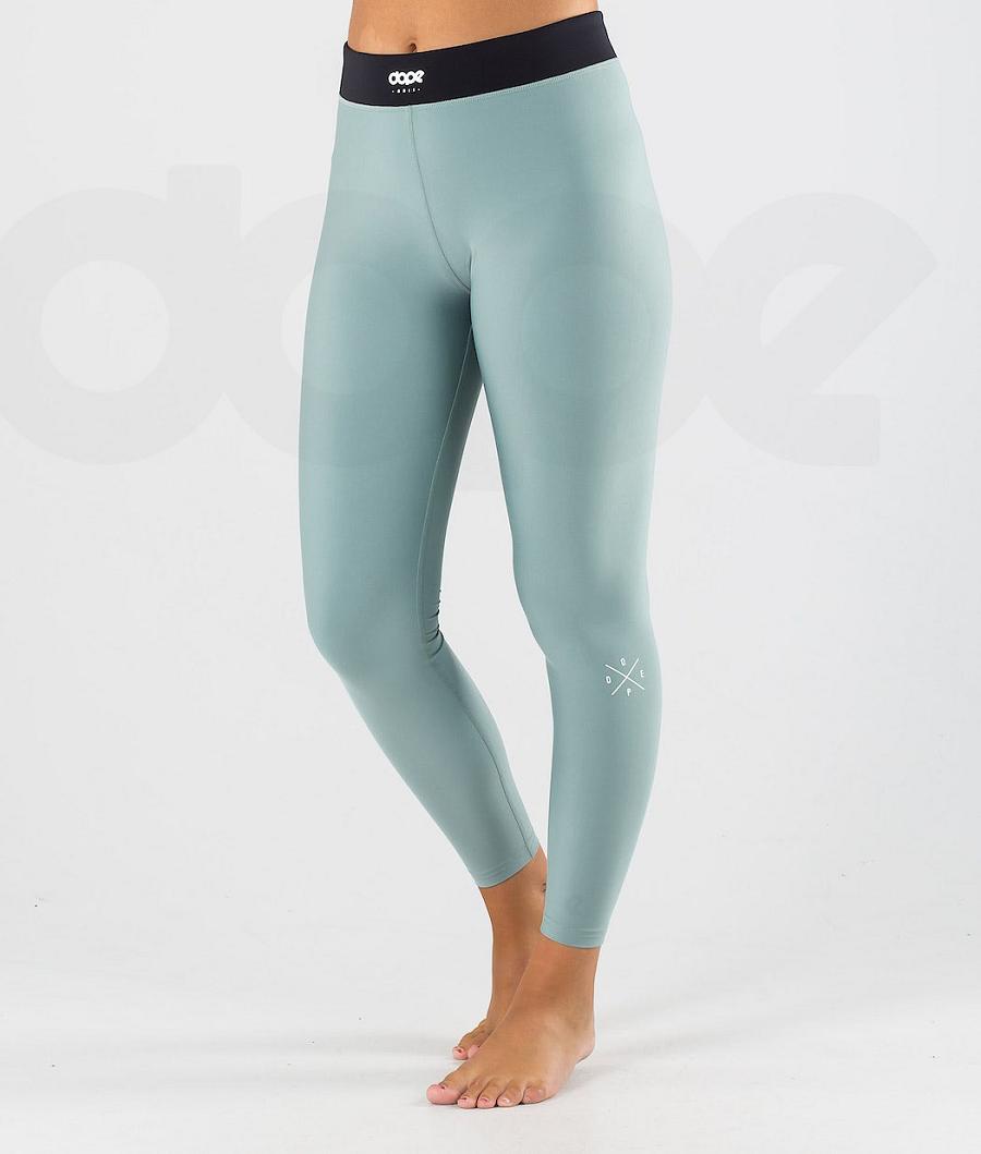 Dope Snuggle W 2X-Up Base Layer Pants γυναικεια πρασινο | GR2358ZG