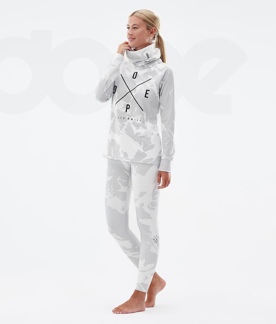 Dope Snuggle W 2X-Up Base Layer Pants γυναικεια γκρι καμουφλάζ | GR2371UT