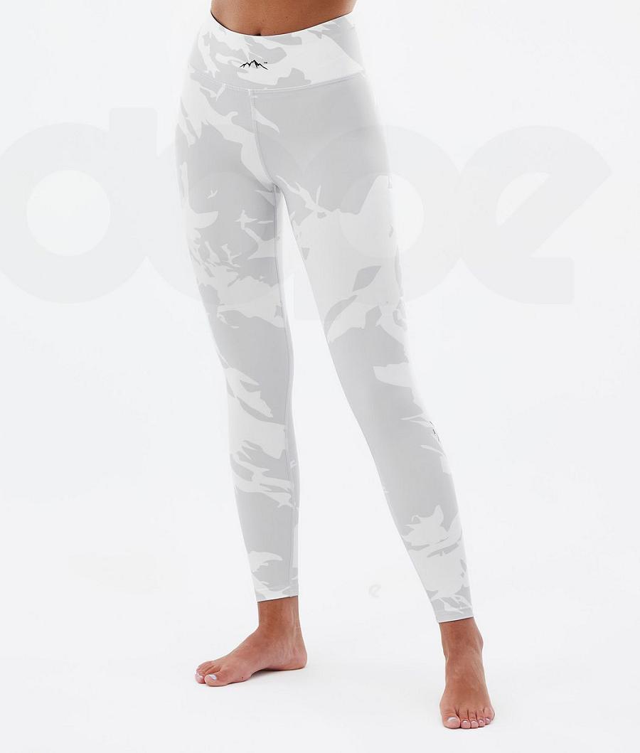 Dope Snuggle W 2X-Up Base Layer Pants γυναικεια γκρι καμουφλάζ | GR2371UT