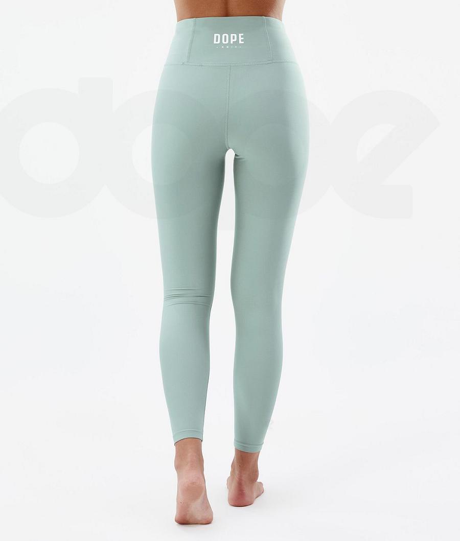 Dope Snuggle W 2X-Up Base Layer Pants γυναικεια πρασινο | GR2372YU