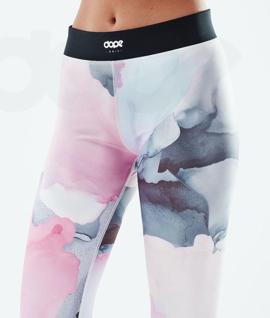 Dope Snuggle W 2X-Up Base Layer Pants γυναικεια μπλε Πολύχρωμο | GR2374RW