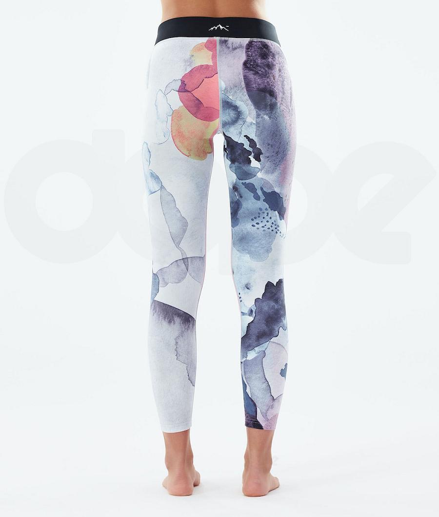 Dope Snuggle W 2X-Up Base Layer Pants γυναικεια Πολύχρωμο | GR2376WY