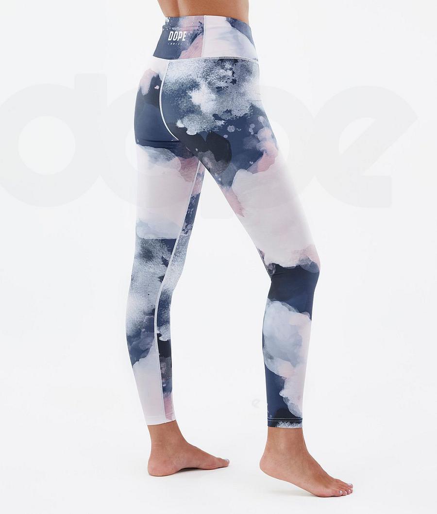 Dope Snuggle W 2X-Up Base Layer Pants γυναικεια γκρι Πολύχρωμο | GR2378MA