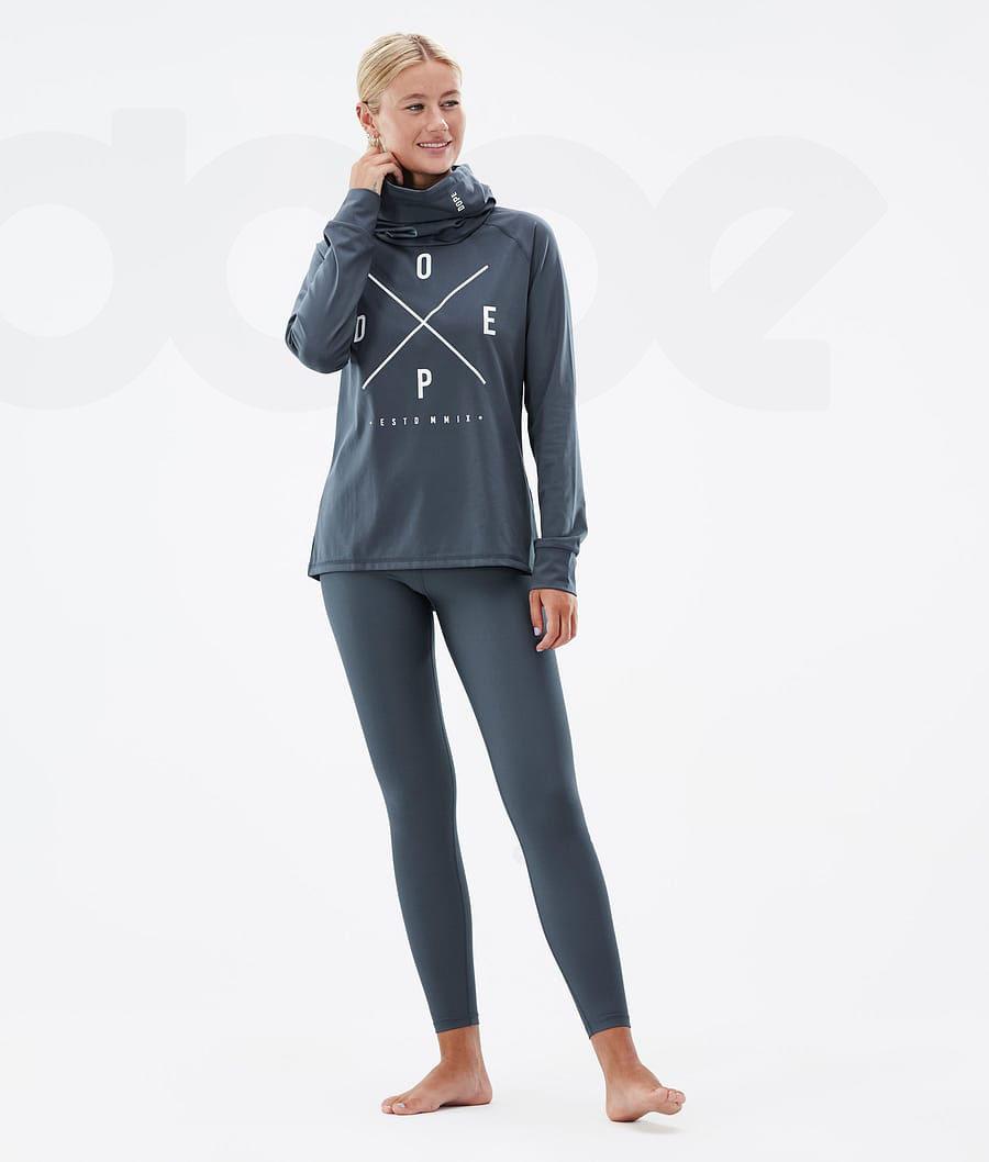 Dope Snuggle W 2X-Up Base Layer Tops γυναικεια μπλε | GR2356CE