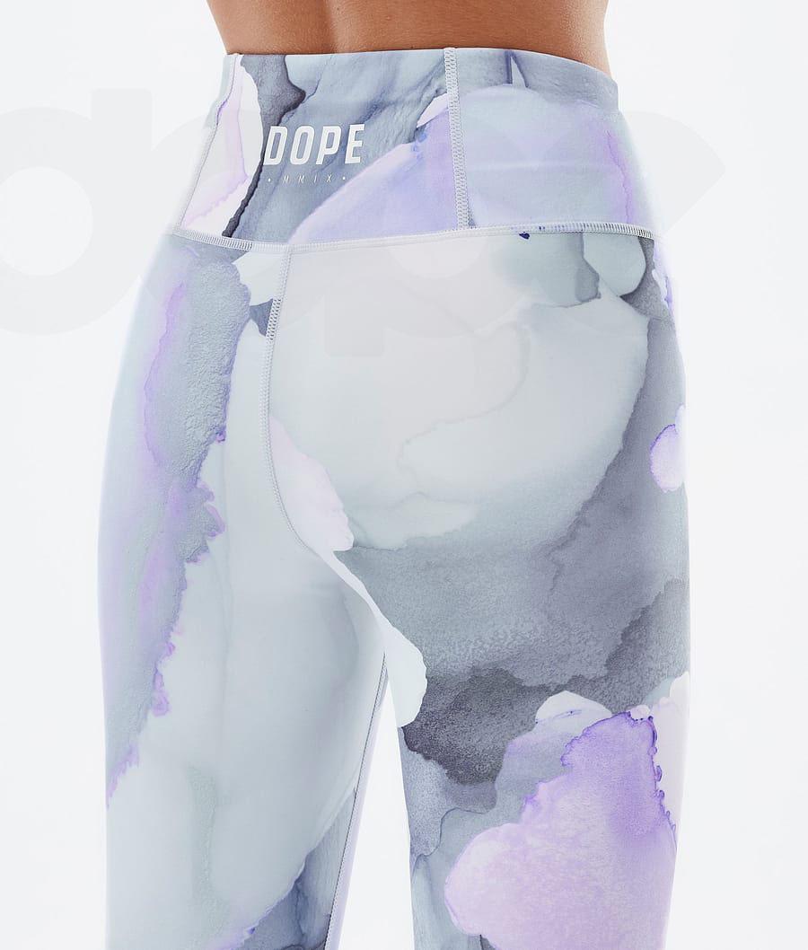 Dope Snuggle W 2X-Up Blot Base Layer Pants γυναικεια μωβ Πολύχρωμο | GR2382CE