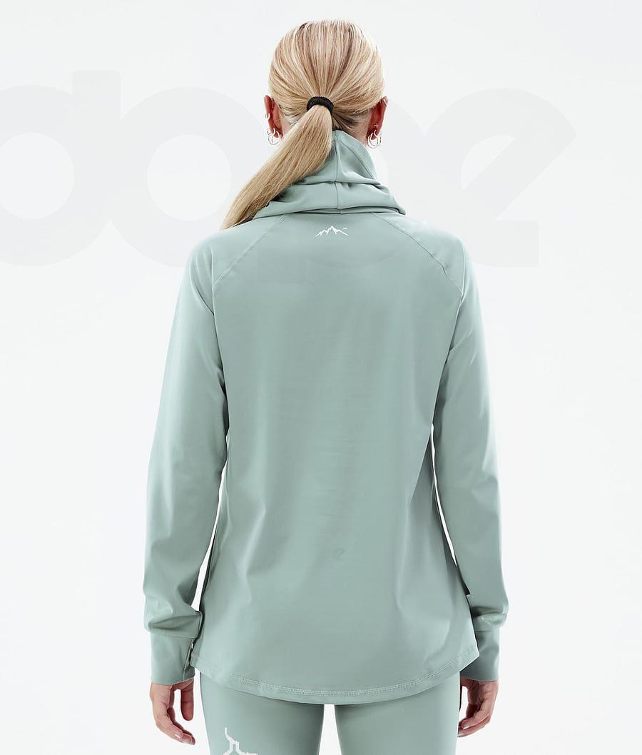 Dope Snuggle W 2X-Up Faded Base Layer Tops γυναικεια πρασινο | GR2364FM