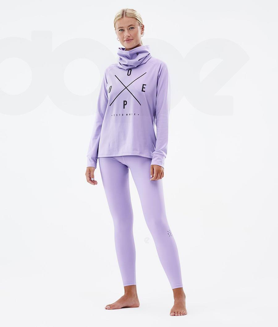 Dope Snuggle W 2X-Up Faded Base Layer Tops γυναικεια μωβ | GR2365DN