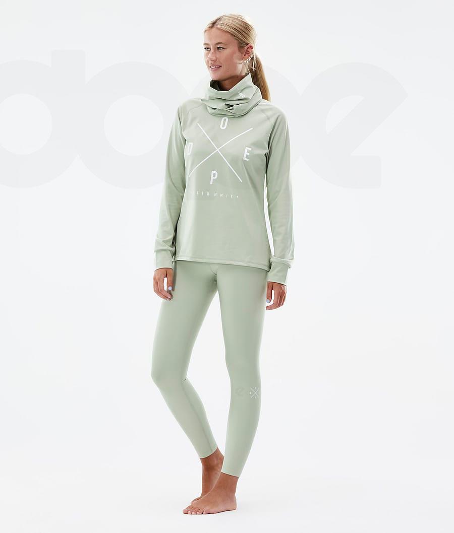 Dope Snuggle W 2X-Up Soft Base Layer Pants γυναικεια μεντα | GR2383XF